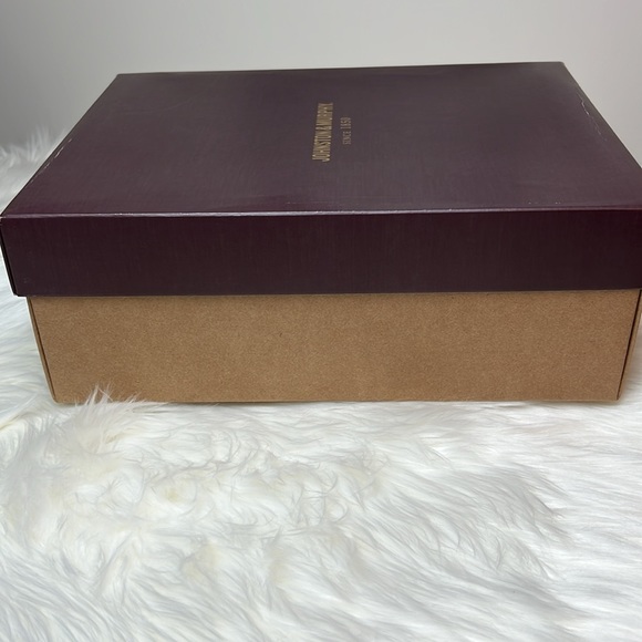 Johnston & Murphy Empty Shoe Boot Box Gift Box with Tissue Paper and Card - Picture 4 of 13